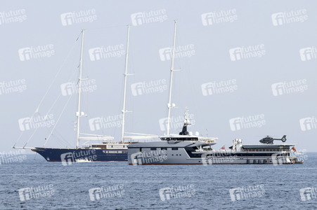 Jeff Bezos Superyacht 'Koru' in Cannes