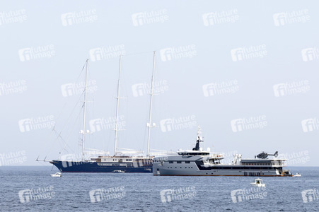 Jeff Bezos Superyacht 'Koru' in Cannes
