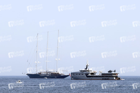 Jeff Bezos Superyacht 'Koru' in Cannes