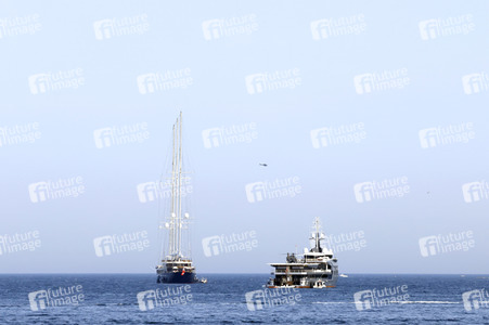Jeff Bezos Superyacht 'Koru' in Cannes