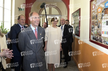 Schulbesuch von Prinz Edward und Bettina Stark-Watzinger in Berlin