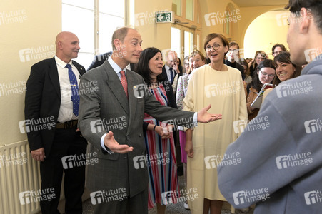 Schulbesuch von Prinz Edward und Bettina Stark-Watzinger in Berlin