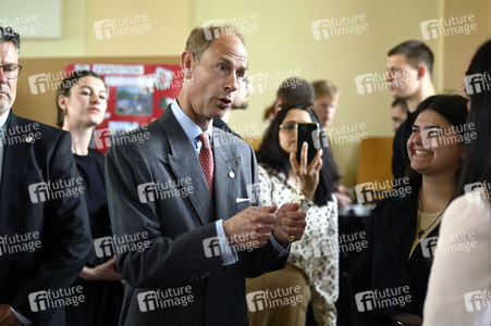 Schulbesuch von Prinz Edward und Bettina Stark-Watzinger in Berlin