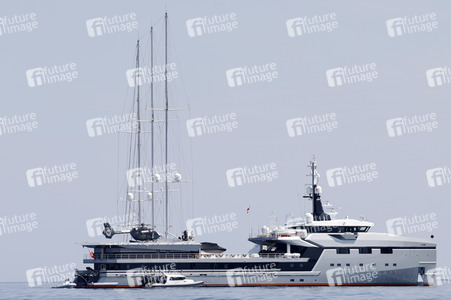 Jeff Bezos Superyacht 'Koru' in Cannes