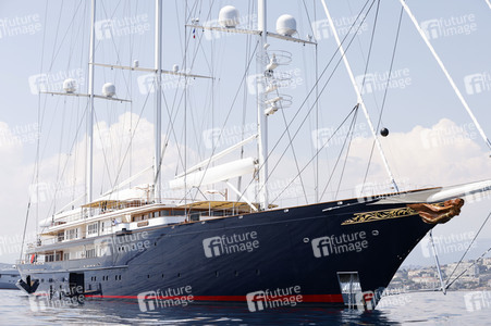 Jeff Bezos Superyacht 'Koru' in Cannes