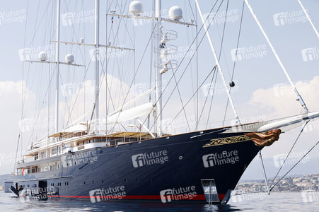 Jeff Bezos Superyacht 'Koru' in Cannes