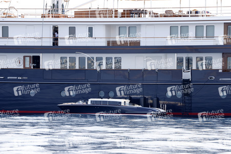 Jeff Bezos Superyacht 'Koru' in Cannes