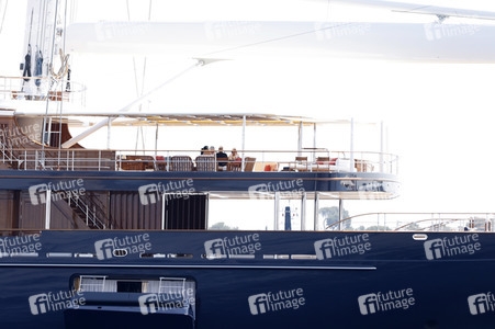 Jeff Bezos Superyacht 'Koru' in Cannes