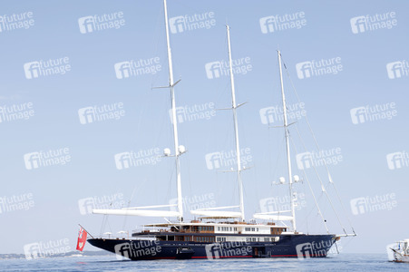 Jeff Bezos Superyacht 'Koru' in Cannes