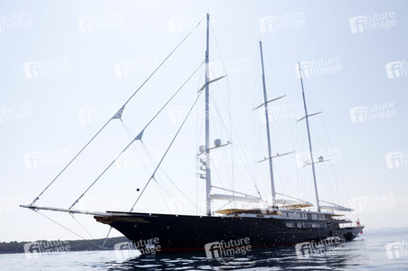 Jeff Bezos Superyacht 'Koru' in Cannes