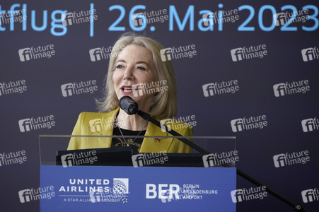Erstflugveranstaltung United Airlines nach Washington, D.C. in Berlin