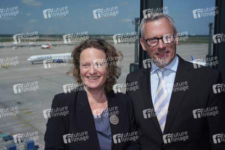 Erstflugveranstaltung United Airlines nach Washington, D.C. in Berlin
