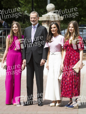 Konfirmation von Prinzessin Sofia in Aravaca