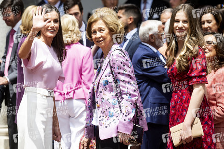 Konfirmation von Prinzessin Sofia in Aravaca