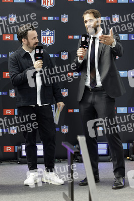 RTL Pressetermin zur NFL Berichterstattung in Frankfurt