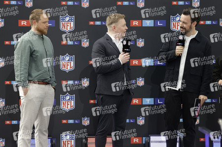 RTL Pressetermin zur NFL Berichterstattung in Frankfurt