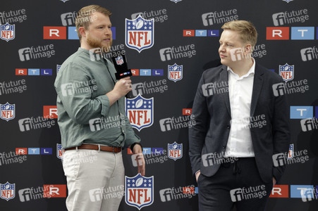 RTL Pressetermin zur NFL Berichterstattung in Frankfurt