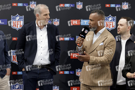 RTL Pressetermin zur NFL Berichterstattung in Frankfurt