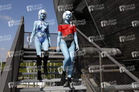 GEEK ART: Andorianer / Andorian Bodypainting