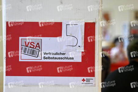 Pressetermin zum Weltblutspendetag in Köln
