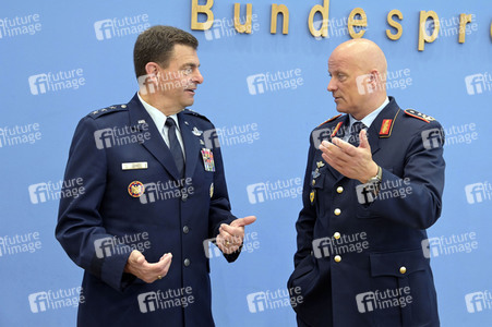 Bundespressekonferenz Air Defender in Berlin
