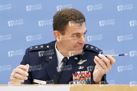 Bundespressekonferenz Air Defender in Berlin