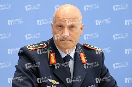 Bundespressekonferenz Air Defender in Berlin