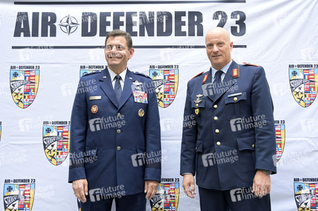 Bundespressekonferenz Air Defender in Berlin