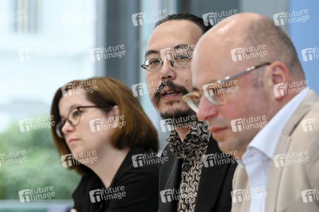 Bundespressekonferenz Leitlinien für eine gemeinsame europäische Asylpolitik in Berlin