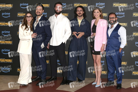 Photocall 'Pesci piccoli - Un'agenzia, molte idee, poco budget' in Rom