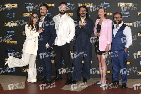 Photocall 'Pesci piccoli - Un'agenzia, molte idee, poco budget' in Rom