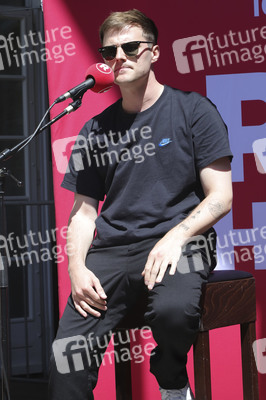 Pressetermin mit Tom Gregory in Hamburg