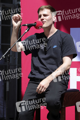 Pressetermin mit Tom Gregory in Hamburg