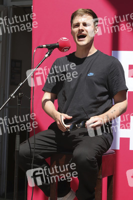 Pressetermin mit Tom Gregory in Hamburg