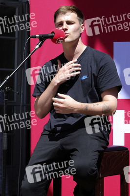 Pressetermin mit Tom Gregory in Hamburg