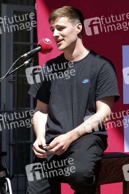 Pressetermin mit Tom Gregory in Hamburg