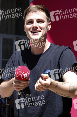 Pressetermin mit Tom Gregory in Hamburg