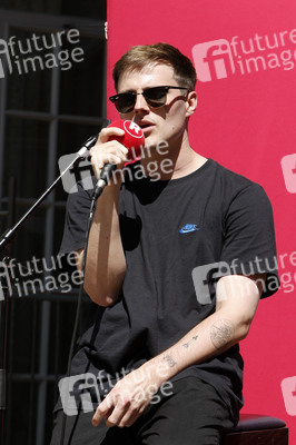Pressetermin mit Tom Gregory in Hamburg
