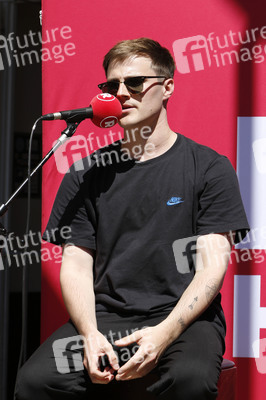 Pressetermin mit Tom Gregory in Hamburg