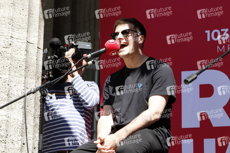 Pressetermin mit Tom Gregory in Hamburg