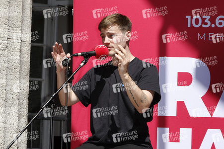 Pressetermin mit Tom Gregory in Hamburg