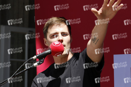 Pressetermin mit Tom Gregory in Hamburg