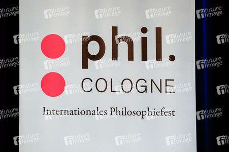 Robert Habeck und Peter Sloterdijk auf der phil.Cologne 2023 in Köln