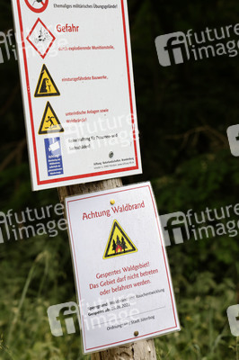 Waldbrand in Jüterbog