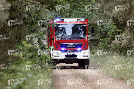 Waldbrand in Jüterbog