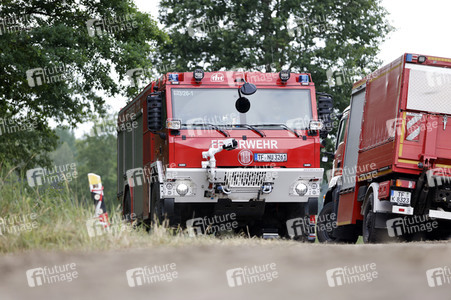 Waldbrand in Jüterbog