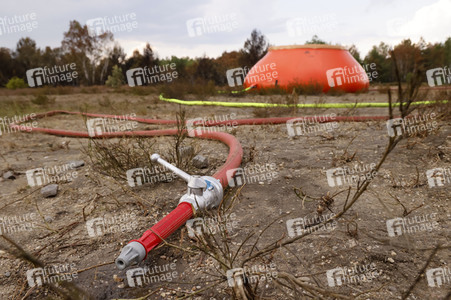Waldbrand in Jüterbog
