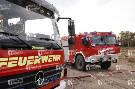 Waldbrand in Jüterbog