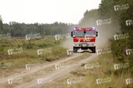 Waldbrand in Jüterbog
