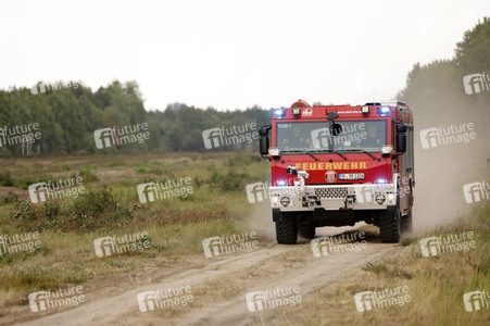 Waldbrand in Jüterbog
